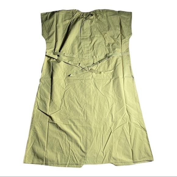 cotton Dobby Belted Dress HANA TAJIMA FOR UNIQLO yellow - Picture 10 of 14